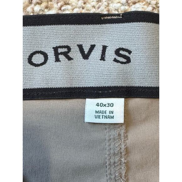 ORVIS Men's Jeans/Pants size 40X30, Lightweight; Performance material. Quick Dry - Picture 3 of 10